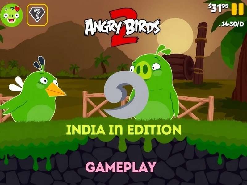 Angry Birds 2 India Edition Gameplay